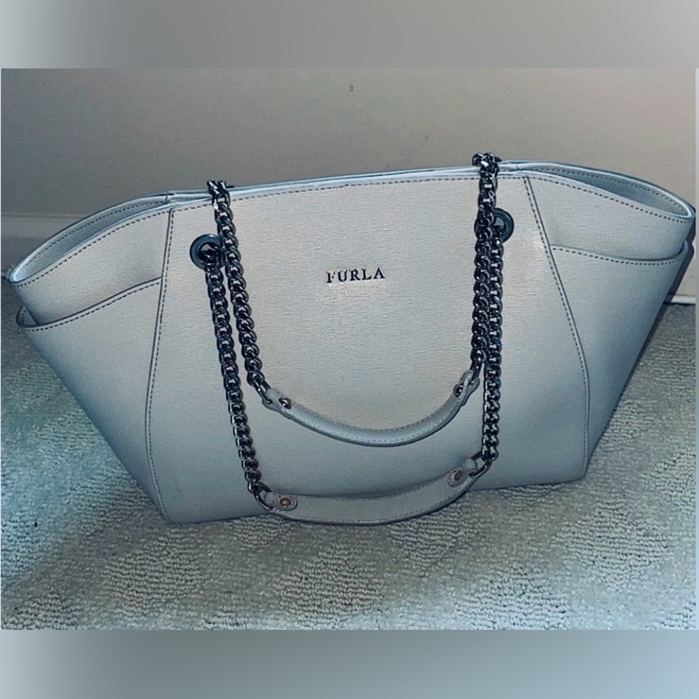 “FURLA - JULIA” Leather Tote Bag
